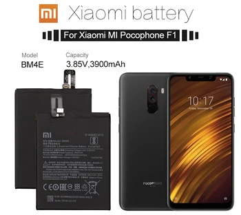 Originalus Telefonas, Baterija Pocophone F1 Baterija Xiaomi Pocophone F1 BM4E Pakeitimo Poco Baterijų Xiomi bateria