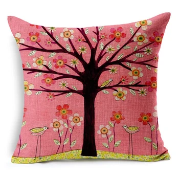 Pagalvėlė padengti kėdė pagalvę padengti coussin dekoratyvinis cojines sofa mesti pagalvės medžių pagalvėlės namų dekoro padengti pagalvėje