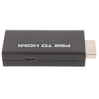 PS2 HDMI Audio Video Kabelis, AV Adapteris Keitiklis W/3.5 mm Garso Išvesties HDTV