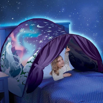 Shincoo Vaikų Žvaigždėtas Svajonių Telšių Vaikų Lova Lankstymo Šviesos antiblokavimo Palapinė Patalpų Lova tinkleliai nuo vabzdžių lovos baldakimu