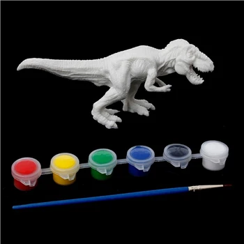 1pcs PASIDARYK pats Piešimo, Tapybos Dinozaurų Modelis žaislas Dažymas Grafiti Piešimo Montessori naudinga vaikams, Žaislai Vaikams, Gimtadienis