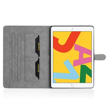 Apple iPad 10.2 2019 Padengti Blizgučiai Bling Smart odos Stovėti Tablečių piniginės Funda iPad 10.5 colių Oro atveju 3+Dovanos