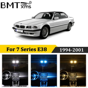 BMTxms 25Pcs Canbus BMW 7 Serija E38 Sedanas 730i 730iL 735i 735iL 740i 740iL 750i 750iL 1994-2001 LED Interjero Šviesos