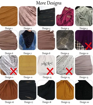 D25-Naujas atvykimo Dizaino aukštos kokybės 2 Pusių Raudona Linija tampri Jersey hijab Šalikas Islamo arabų Motinos skarelė