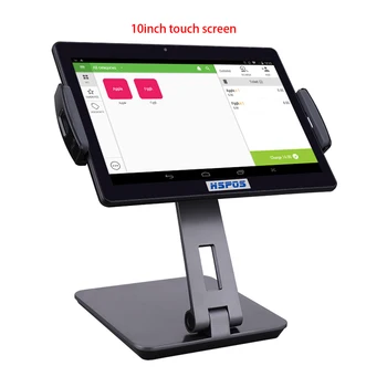Naujas OEM Tablet 10inch Touch POS kasos su Spausdintuvą,Skaitytuvą, 