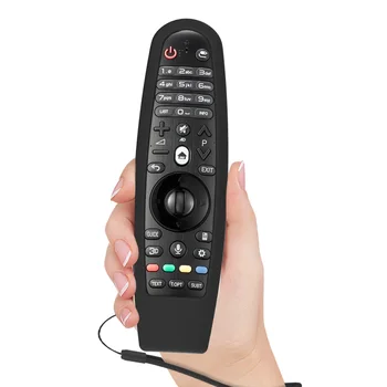 Nuotolinio Valdymo Silikoniniai Dangteliai LG AN-MR600 MR650 AN-MR19BA MR18BA Atvejais SIKAI už LG Smart TV Magic Remote Raštas