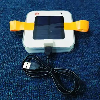 Saulės Pripučiami Žibintų USB Pripučiami Saulės Šviesos Veidrodėliai Oro pagalvės Šviesos Kempingas Led Šviesos Kempingas Uraganas Pagalbos