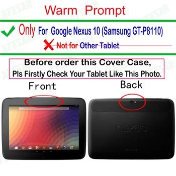 AFesar Pu Odos padengti Samsung Google Nexus 10 (10.1