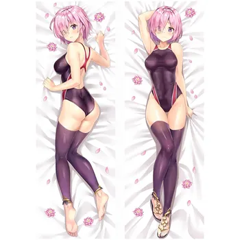 Anime Fate/Grand Užsakymą/Zero pagalvių užvalkalus Dakimakura atveju Sexy girls 3D dvipusis Patalynės Kūno Hugging užvalkalas Likimas FT51A