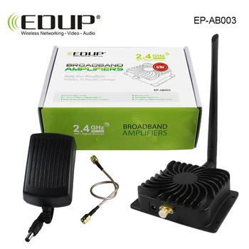 EDUP Belaidžio Wifi Stiprintuvas Vairo Stiprintuvas Wireless Router Signalas, Booster Retransliavimo Plačiajuosčio ryšio 2,4 Ghz, 8W EP-AB003
