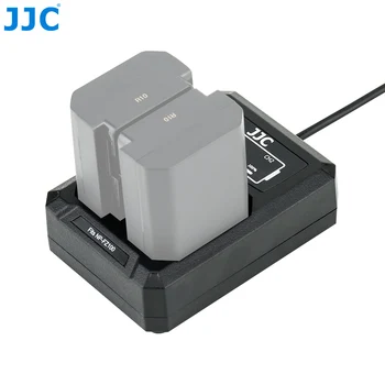 JJC NP-FZ100 USB Dual Baterijos Kroviklis Sony A9 A7III A7RIV A7RIII A7M3 A7RM4 A7RM3 A7 Mark III A7R Mark IV III Pakeičia BCQZ1