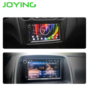 JOYIN 2 din automobilio radijo Android 8.1 universalus galvos vienetas GPS Navigacijos stereio garso grotuvas, USB palaikymas SWC/WIFI/BT/SWC/fast boot