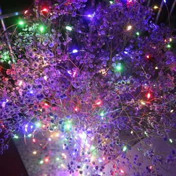 Kalėdų Dekoracijas LED Pasakų Žibintai 12V Girliandą Užuolaidų Lempos Nuotolinio Valdymo pultas USB girlianda ant lango Namų Led String Žibintai