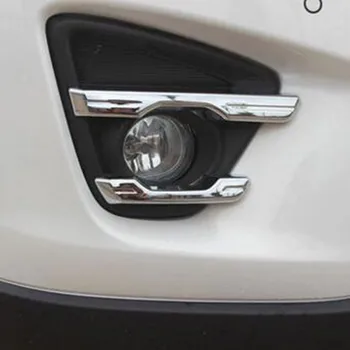 Karšto Pardavimo Mazda CX-5 CX5 2012 m. 2013 m. m. m. 2016 Automobilių Kėbulo Priekinės Galvos Rūko Šviesos Lempos Antakių Rėmo Stick Padengti Apdaila 2vnt