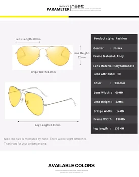 LongKeeper Mėgėjams Poliarizuota Day & Night Vision Akinius Geltona Objektyvas Vairavimo Akiniai Nuo Saulės Vyrams, Prekės Ženklo Dizaineris Varlė Akiniai Akiniai