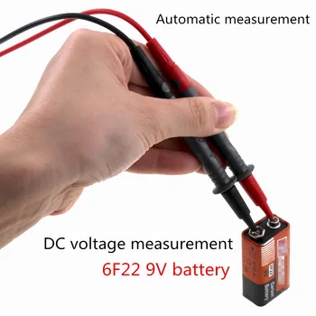 Skaitmeninis Multimetras DC AC Voltmeter Srovės Testeris, Matuoklis su Diodų Tęstinumo Testas Automatinė Daugiafunkcinis Anti-Burn BV