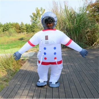 Suaugusiųjų Astronautas Anime Cosplay Kostiumai Karnavaliniai Kosmonautas Pripučiami Kostiumai Šalies Drabužių Pasirodymo Erdvę Kostiumas Jumpsuit
