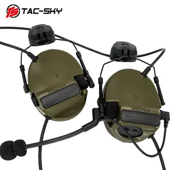 TAC-DANGUS COMTAC III taktinis comtac dvigubo suvirinimo šalmas laikiklis silikono earmuffs karinės peltor ausines ir taktinis u94ptt