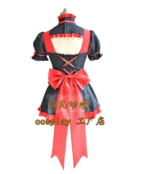 Vartų Jieitai Kanochi Nite Rory Gyvsidabrio Cosplay Kostiumai Girls Lolita Dress Nustatyti Helovinas užsakymą bet kokio dydžio