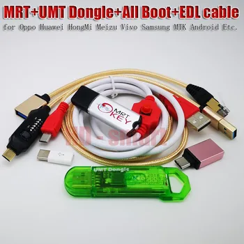 2021 Originalus MRT 2 Dongle + UMT Dongle + UMF Visi įkrovos kabelis + EDL 9008 BL atrakinti kabelis