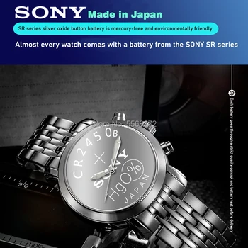 20PCS Originalus Sony CR2450 CR 2450 3V 550mah Ličio Baterijas Laikrodžiai laikrodžiai klausos Pedometer Mygtuką Moneta Ląstelių