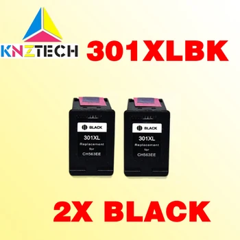 2vnt juodo rašalo kasetes suderinama hp301 301xl 301 Deskjet 1000/1050/2000/2050/J410a/J510a
