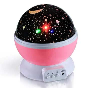 Dangaus Projektorius Star Mėnulis Galaxy Naktį, Šviesos, Vaikams, Vaikų, Miegamojo Puošimas Projektorius Sukasi Darželio Naktį Šviesos diodų (LED Stalo Lempa