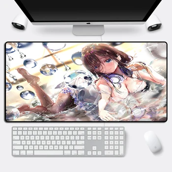 Didelis Anime Mergina Esmingiausia Quintuplets Kilimėlis Žaidėjus Otaku Kawaii XL Pelės Mygtukai Animacinių filmų 60x30cm Kompiuterio Klaviatūros Kilimėlis
