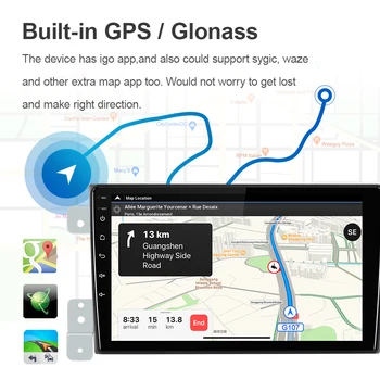 EBILAEN Automobilio Multimedijos grotuvo Suzuki grant Vitara 3 2005 -Android 10.0 Autoradio GPS Navigacija Radijo Kamera IPS Ekranas