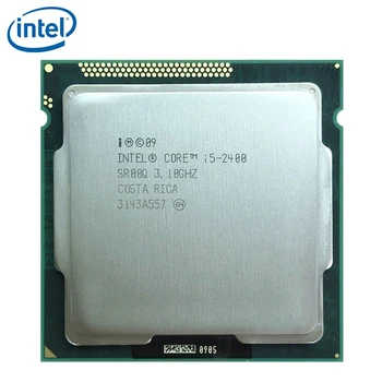 Intel Core i5-2400 i5 2400 3.1 GHz Quad-Core CPU Procesorius 6M 95W LGA 1155 išbandyti darbo