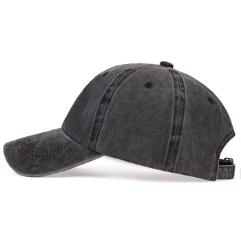 Mados medvilnės vyrų beisbolo kepuraitę laukinių laišką siuvinėjimo tėtis skrybėlės lauko sporto ir laisvalaikio plauti kepurės hip-hop skrybėlę gorras