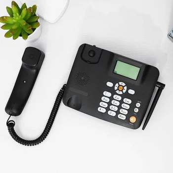 Nešiojamas belaidis Belaidis Telefonas GSM Stalinis Telefonas palaiko SIM Kortelės, Mobiliojo ryšio Telefono Darbalaukį ir antžeminių laidinių telefono linijų Home Office Fiksuoto ryšio Telefono