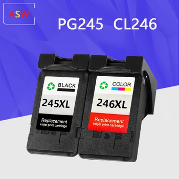 PG245 CL246 Rašalo Kasetės pakeitimo Canon PG 245 PG-245 CL 246 už Pixma iP2820 MX492 MG2924 MX492 MG2520 spausdintuvą