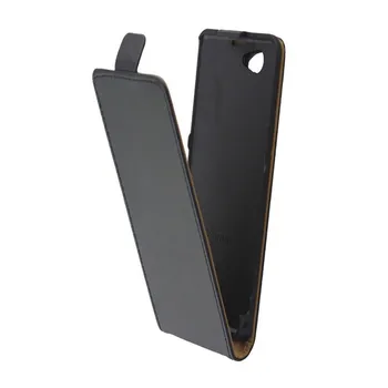 Vertikalus PU Odos Apversti Atveju Fundas Rubisafe Sony Xperia Z1 Kompaktiškas Z1 Mini Padengti TPU Atveju, Aukštyn-Žemyn Atidaryti odos dėklas Telefono Krepšiai