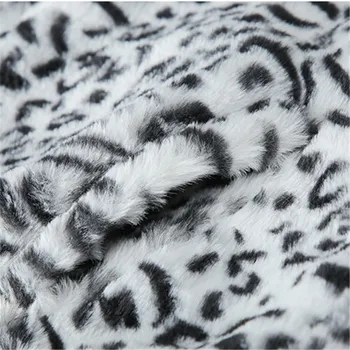 Žiemos Dirbtiniais Kailiais Leopardas Spausdinti Kailio Striukė Harajuku Mados Prarasti Šiltas Kailis 2020 Metų Hip-Hop Streetwear Tirštėti Outwear Negabaritinių